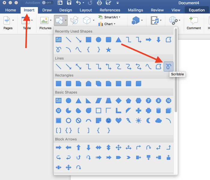 How To Draw Pictures In Word Document